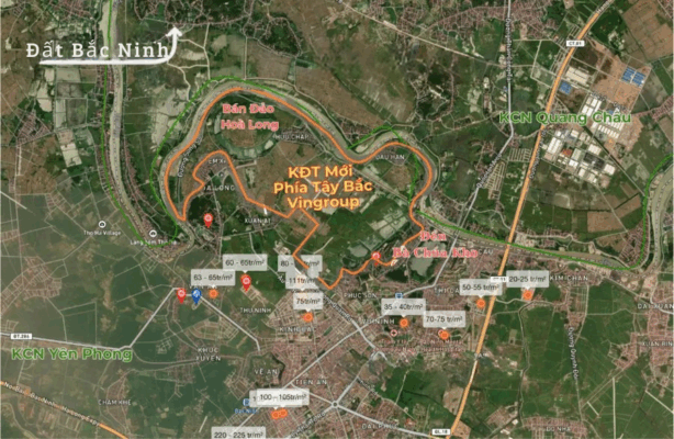 Khám phá vị trí Vinhomes Bắc Ninh – trung tâm phường Kinh Bắc, phong thủy đắc địa, hạ tầng đồng bộ, biểu tượng đô thị xanh và thịnh vượng miền Bắc.
